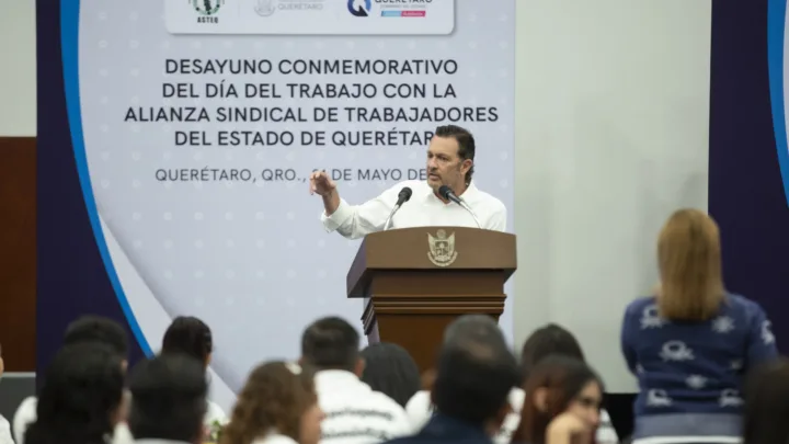 La paz laboral se construye todos los días: Mauricio Kuri