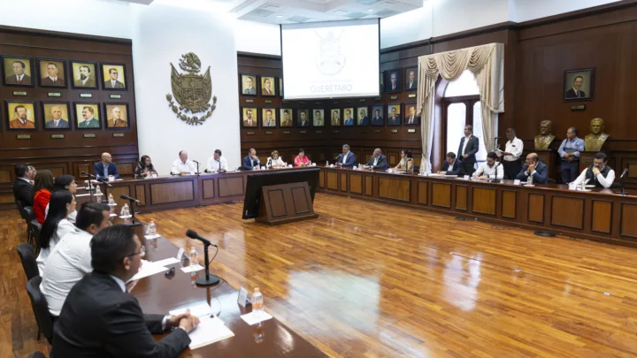 Mauricio Kuri coordina esfuerzos con delegados y representantes del Gobierno Federal