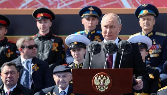 Putin promete la victoria en la “auténtica guerra” desencadenada contra Rusia