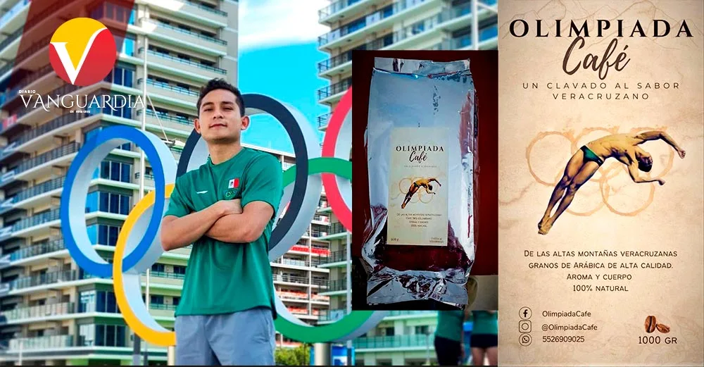 Clavadista veracruzano vende café para poder ir a París 2024