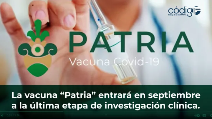 ¡Más vale tarde que nunca! Anuncian que la vacuna de refuerzo “Patria” ya está lista