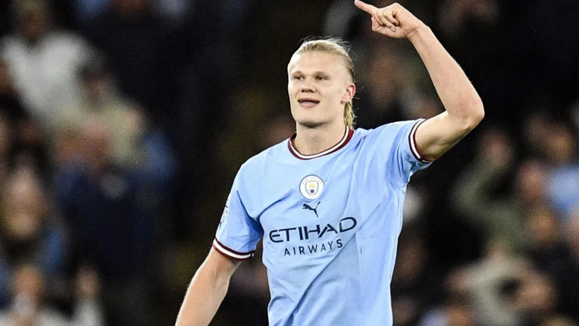 Haland rompió marca de goles en la Premier League