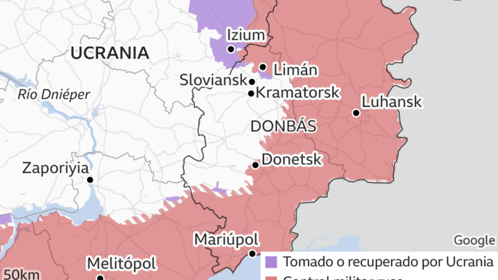Las estrategias (y las 4 zonas clave) con las que Ucrania puede tratar de recuperar el territorio conquistado por Rusia
