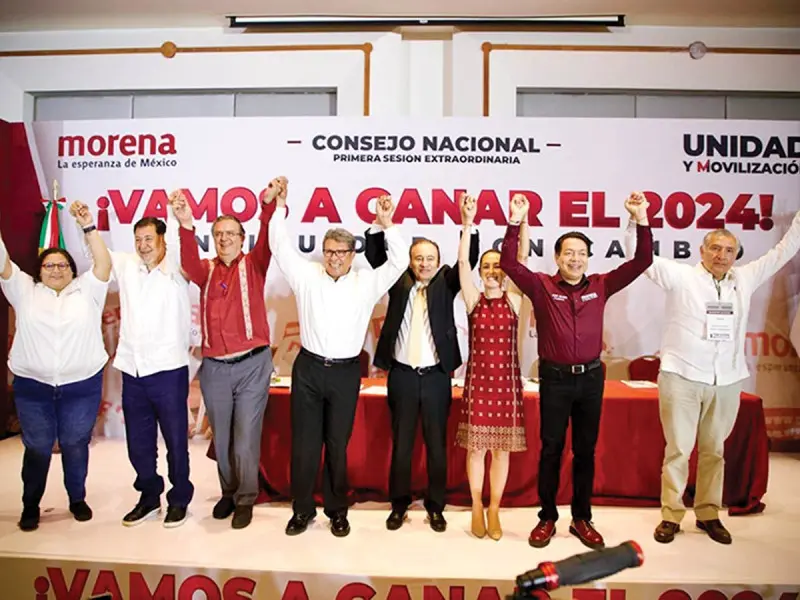 Con encuestas y sin debates, Morena elegirá candidatura
