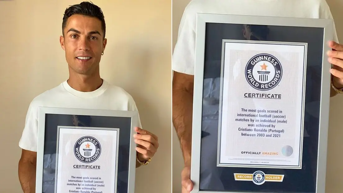 Cristiano Ronaldo pone otra cifra en los libros de récords