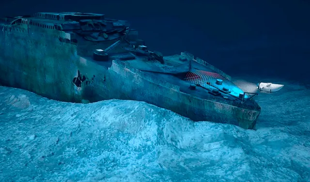 Desaparece submarino en el Atlántico; llevaba turistas para ver restos del Titanic