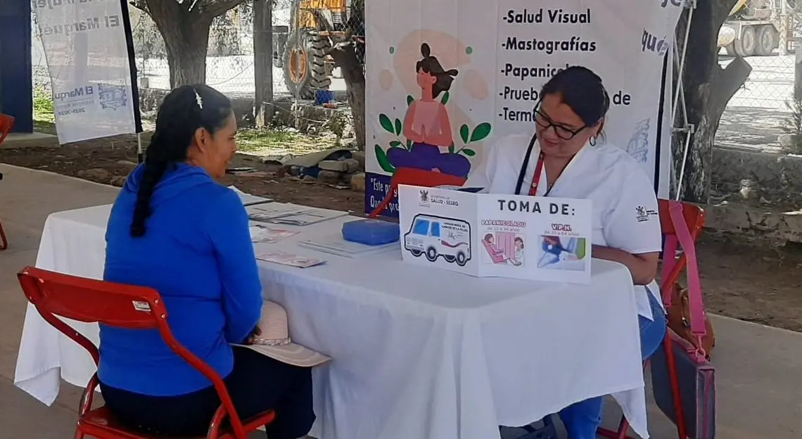 Realiza SESA Jornada de Detección de Cáncer Cervicouterino en Guadalupe la Venta