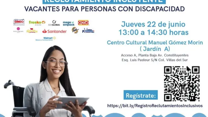 Promueve ST más de 300 vacantes para personas con discapacidad