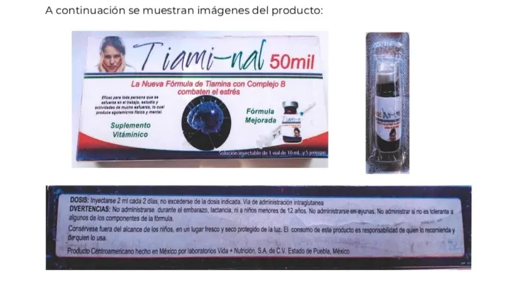 Emite COFEPRIS Alerta Sanitaria por Incumplimiento de la empresa Laboratorios Vida+Nutrición
