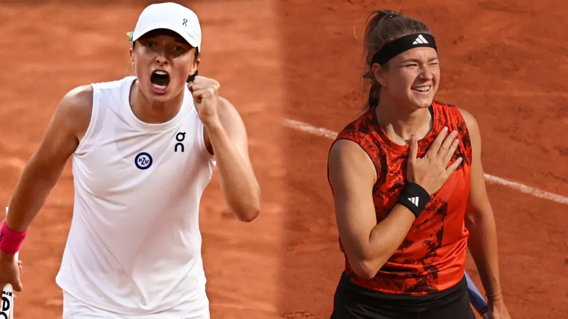 Muchova ante Swiatek, la final de Roland Garros