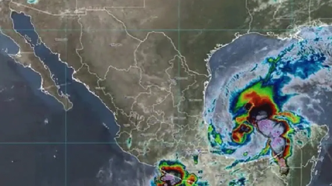 Onda Tropical 17: ¿Cuándo entra a México y qué estados serán afectados?