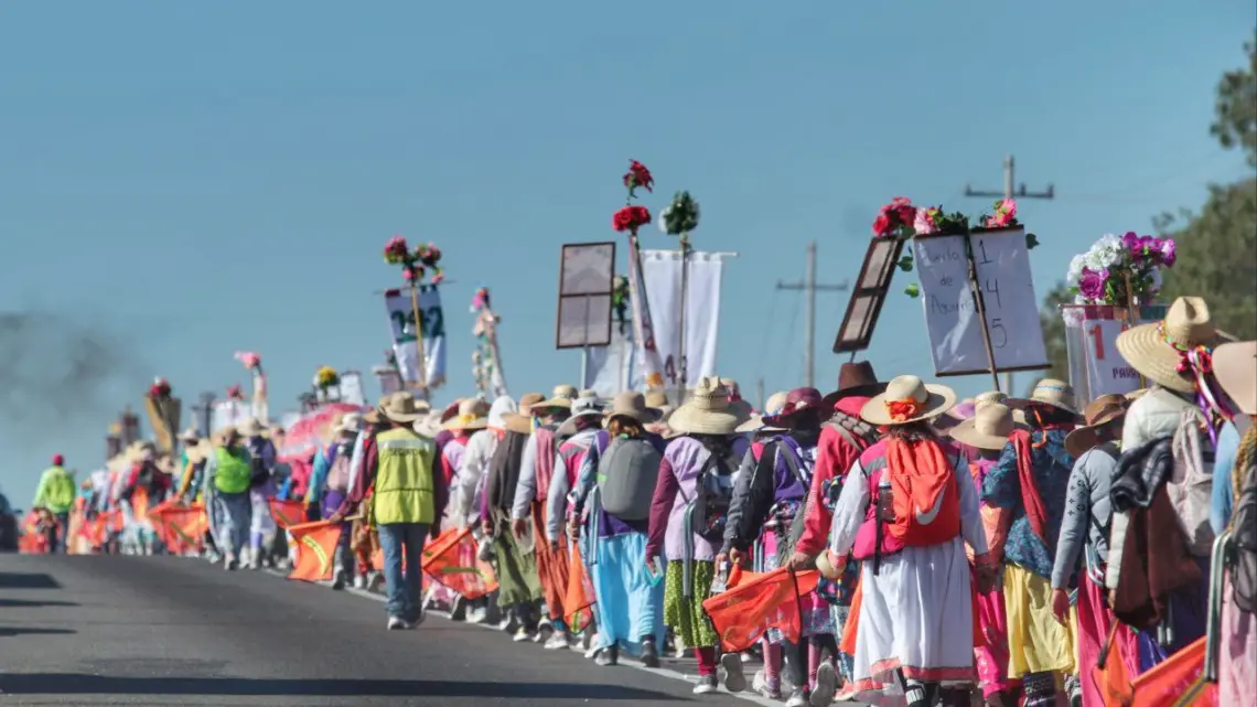 Más de 49 mil peregrinas y peregrinos dejan Querétaro y avanzan al Tepeyac