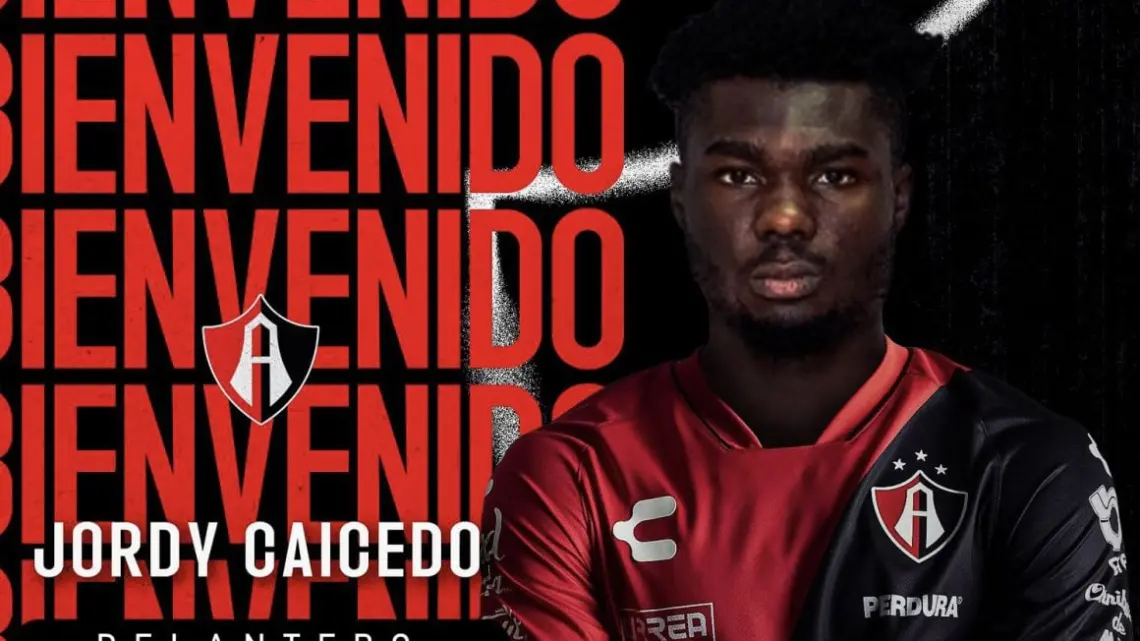 “Bienvenido a la Ciudad de la Furia”: Atlas anuncia a Jordy Caicedo