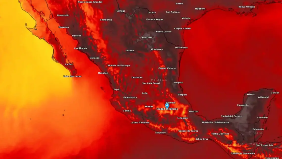 Alertan por temperaturas de 45 grados en cinco estados del país