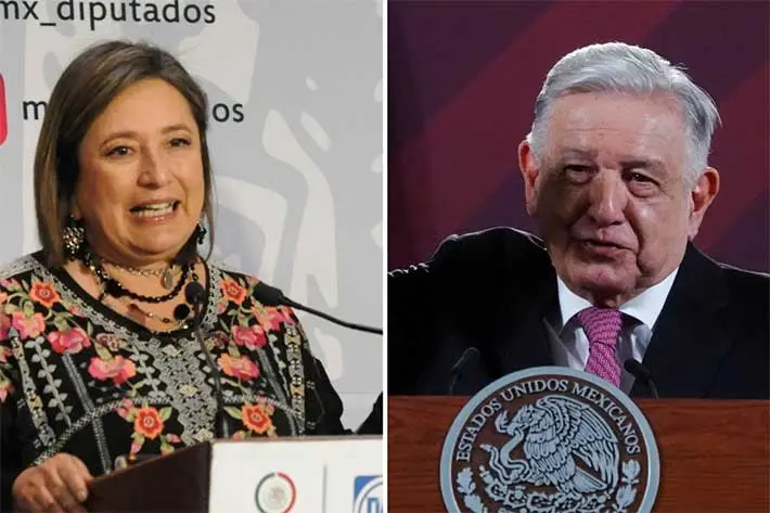 Gálvez denuncia a López Obrador por violencia política