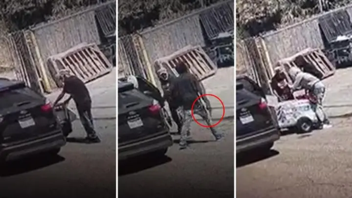 Paletero de 82 años es asaltado y provoca indignación en redes sociales (VIDEO)