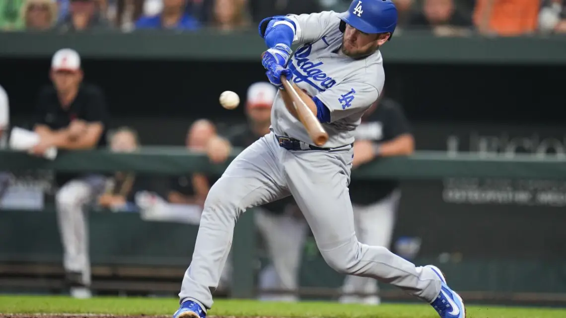 Los Dodgers vencen a Orioles con un grand slam