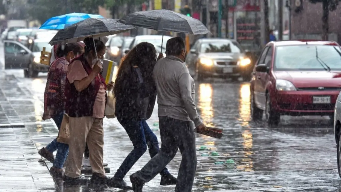Estas regiones del Occidente de México tendrían lluvias muy fuertes hoy