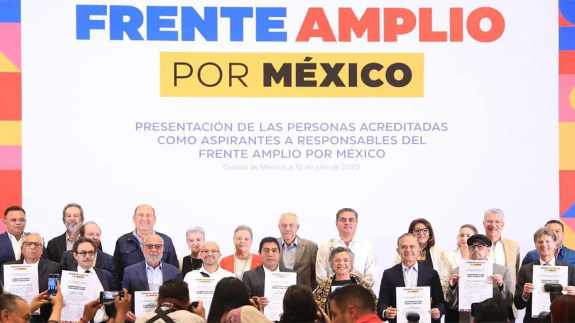INE da luz verde a registro de Frente Amplio por México
