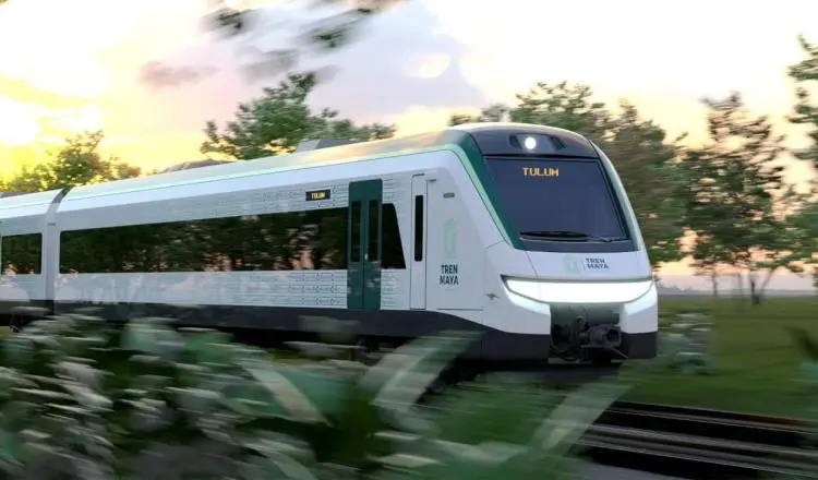 Tren Maya: Sale de Ciudad Sahagún el primer tren de cuatro vagones