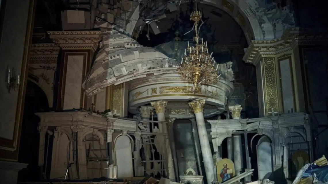 Italia restaurará la catedral ortodoxa de Odesa, dañada por lo bombardeos rusos