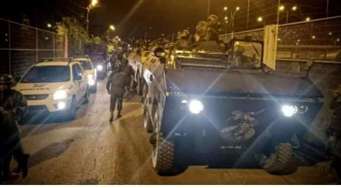 Ecuador: Despliegan militares para trasladar de prisión a “Fito”
