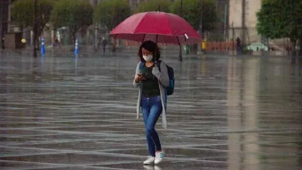 Vienen lluvias fuertes para 24 estados de México; en 9 serán intensas