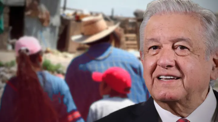 López Obrador destaca reducción “histórica” de la pobreza en México