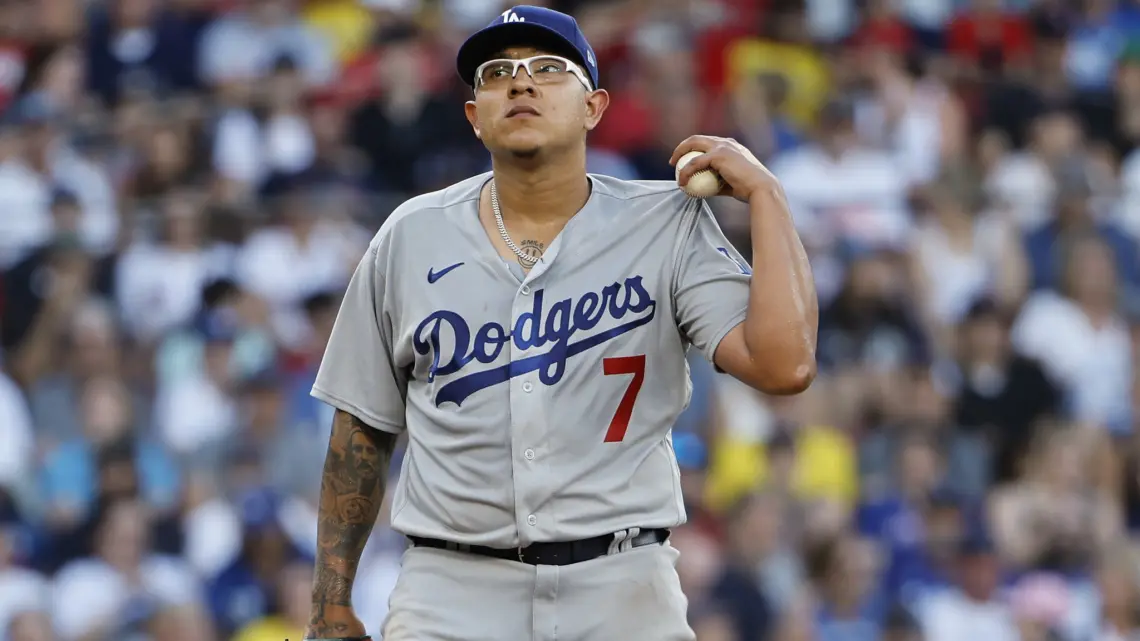 Reportan que Julio Urías, de los Dodgers, fue detenido por “violencia doméstica”