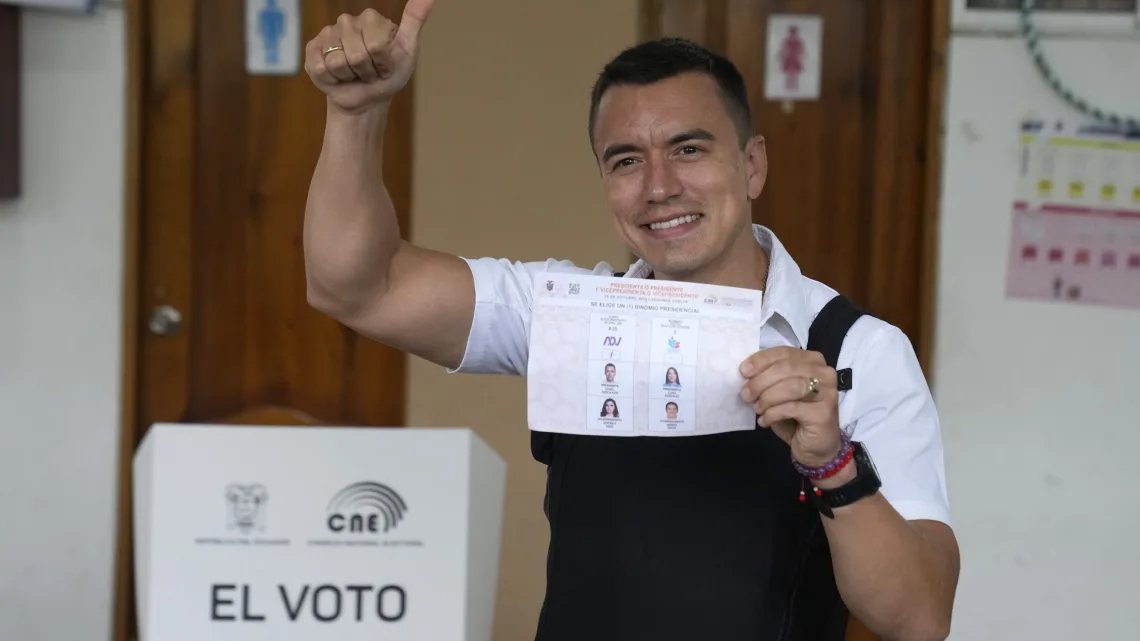 Elecciones de Ecuador: Noboa vence a González