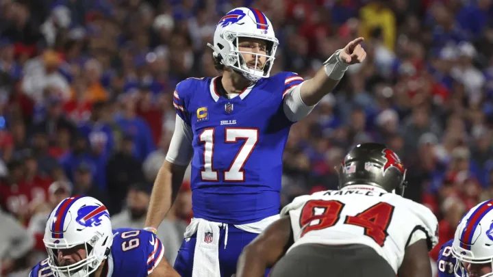 “Josh Allen Lidera a los Buffalo Bills en una Impresionante Victoria sobre los Buccaneers de Tampa Bay”