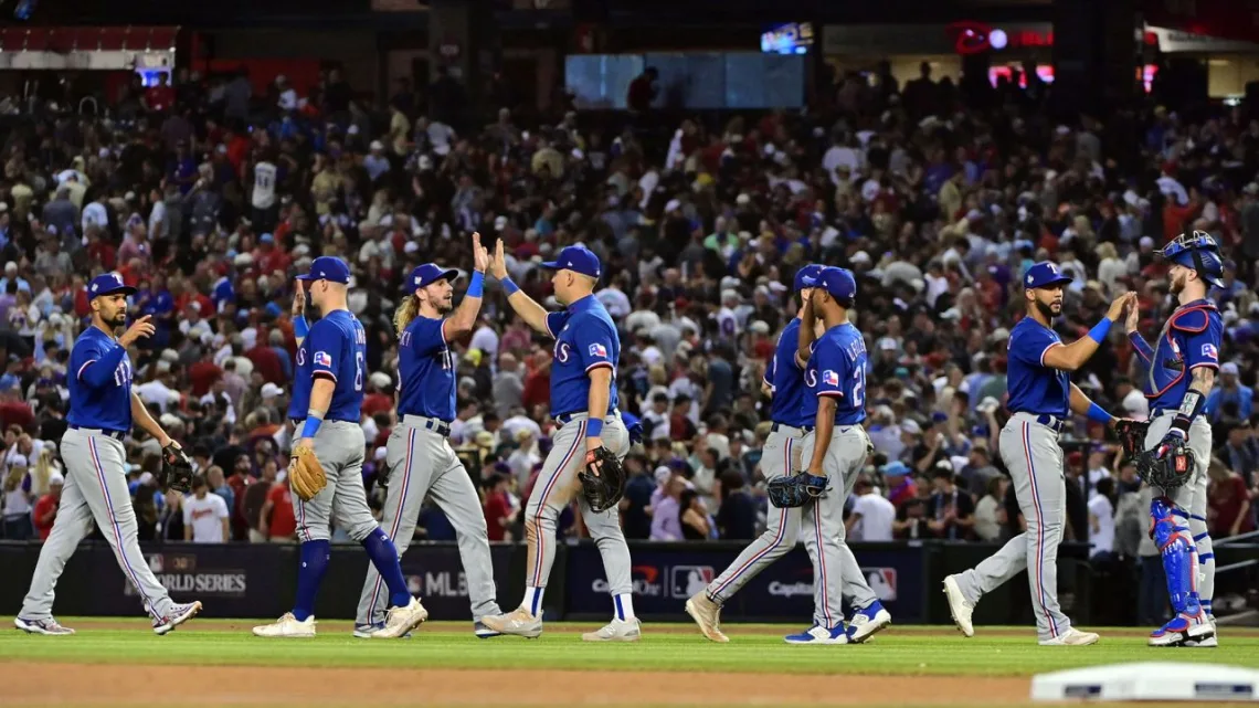 “Los Rangers se Adueñan de la Serie Mundial en Phoenix”