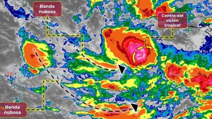 Se forma la tormenta tropical “Pilar”; aquí se ubica y así afectará