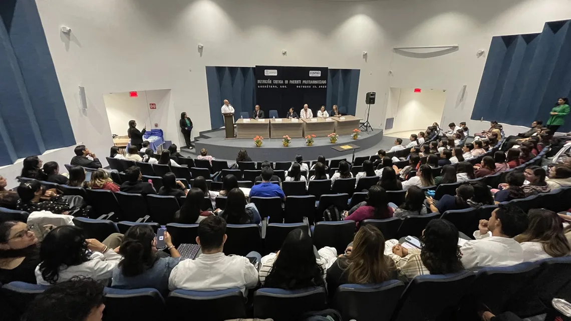 Secretaria de Salud inaugura curso de Nutrición Crítica en Paciente Politraumatizado y Policontundido Crítico