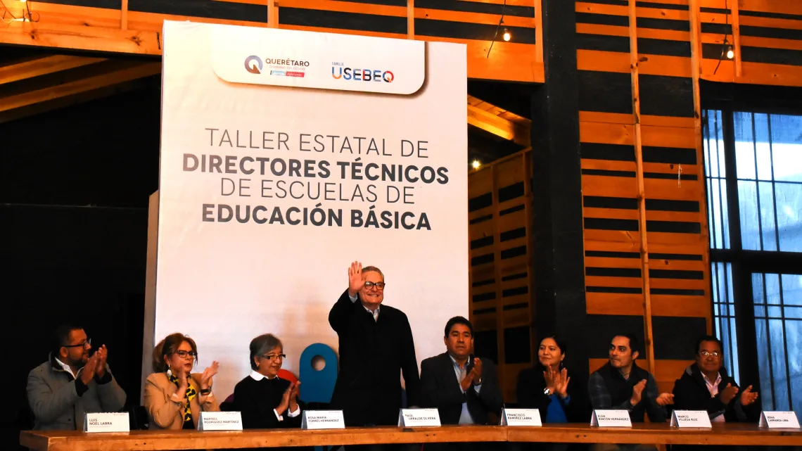 Fortalece USEBEQ el trabajo académico directivo como eje en la educación básica