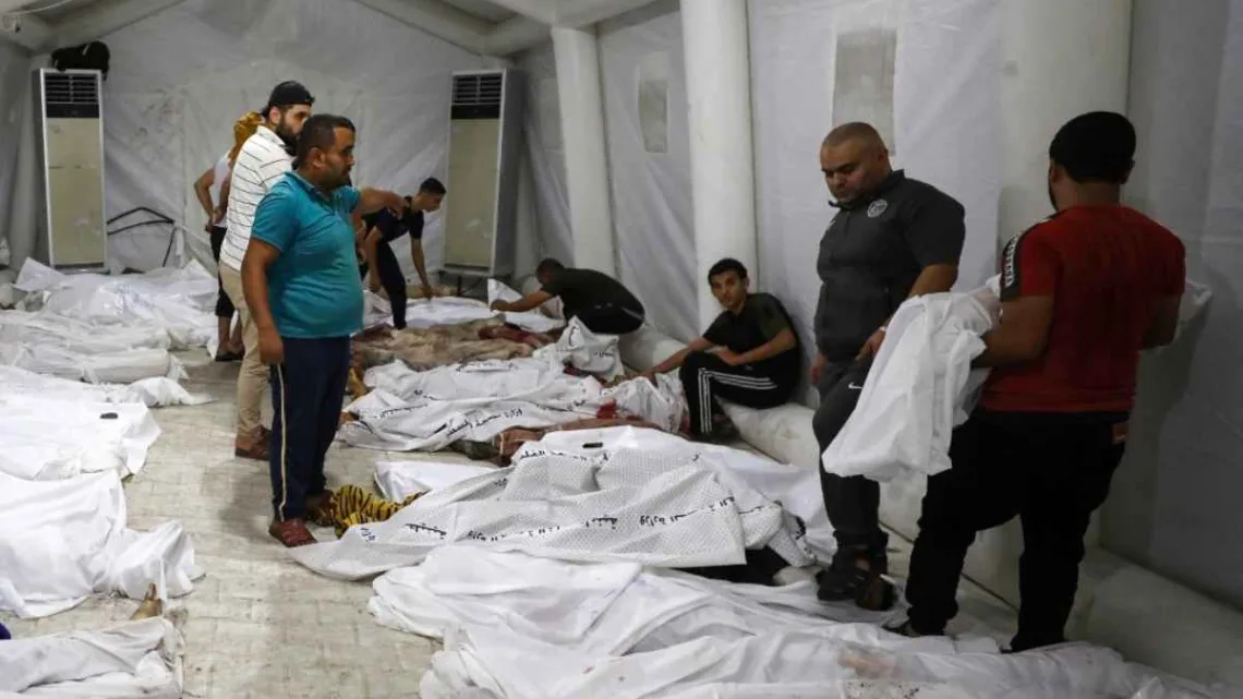 Matan a 500 personas en hospital