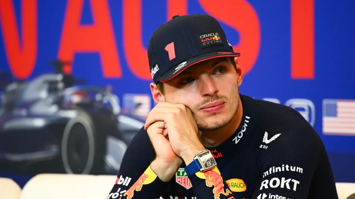 “Max Verstappen Responde a los Abucheos en el Podio del Gran Premio de Estados Unidos”
