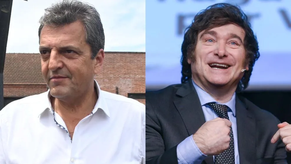 Massa y Milei buscan sumar votos para contienda