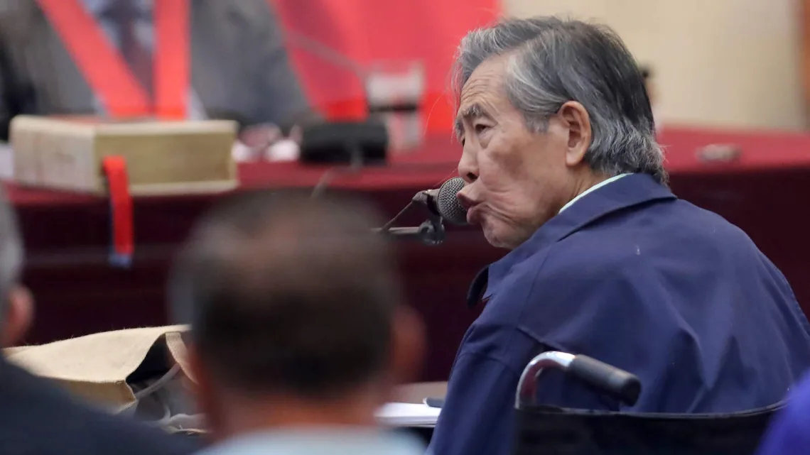 Tribunal peruano rechaza el pedido de restituir el indulto al expresidente Fujimori