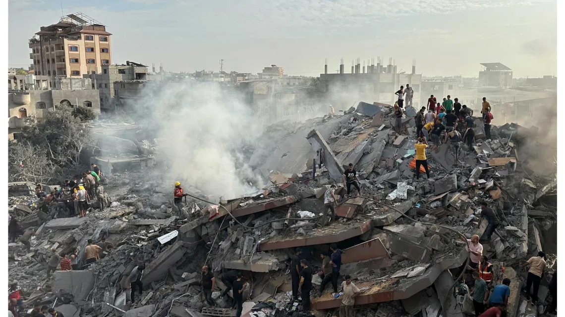 Mexicana sale por fin de la zona de conflicto en Gaza