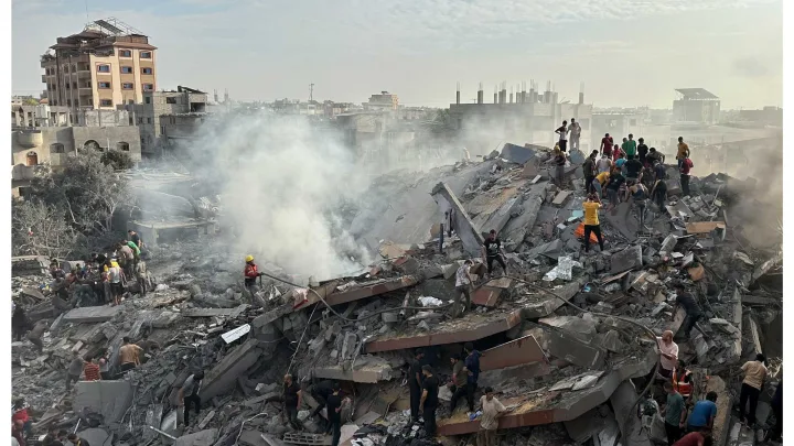 Mexicana sale por fin de la zona de conflicto en Gaza
