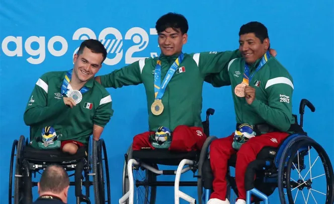 México Brilla en la Para Natación de los Juegos Parapanamericanos de Santiago 2023 con Dos Oros
