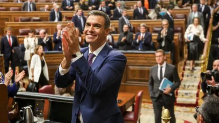 Pedro Sánchez, reelegido como presidente en España