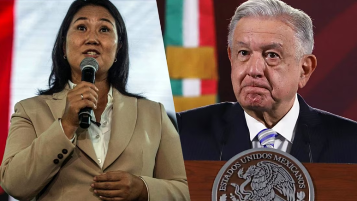 Pese a llamarla “usurpadora”, AMLO se toma foto con mandataria de Perú 
