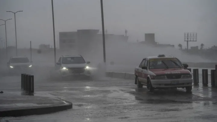 Lluvias fuertes en 5 estados de la Republica Mexicana 