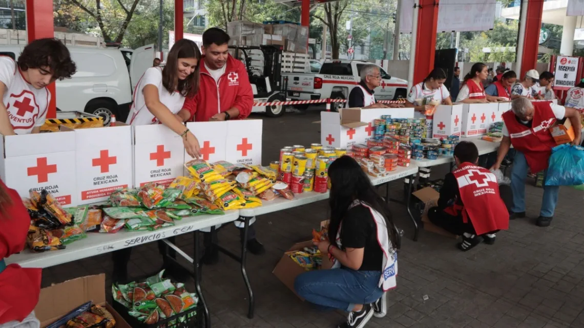 ¿Qué se puede donar en la Cruz Roja para afectados por “Otis”?