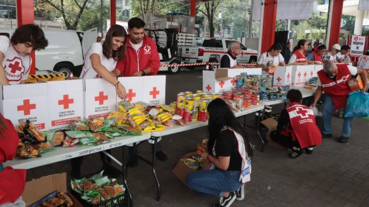 ¿Qué se puede donar en la Cruz Roja para afectados por “Otis”?