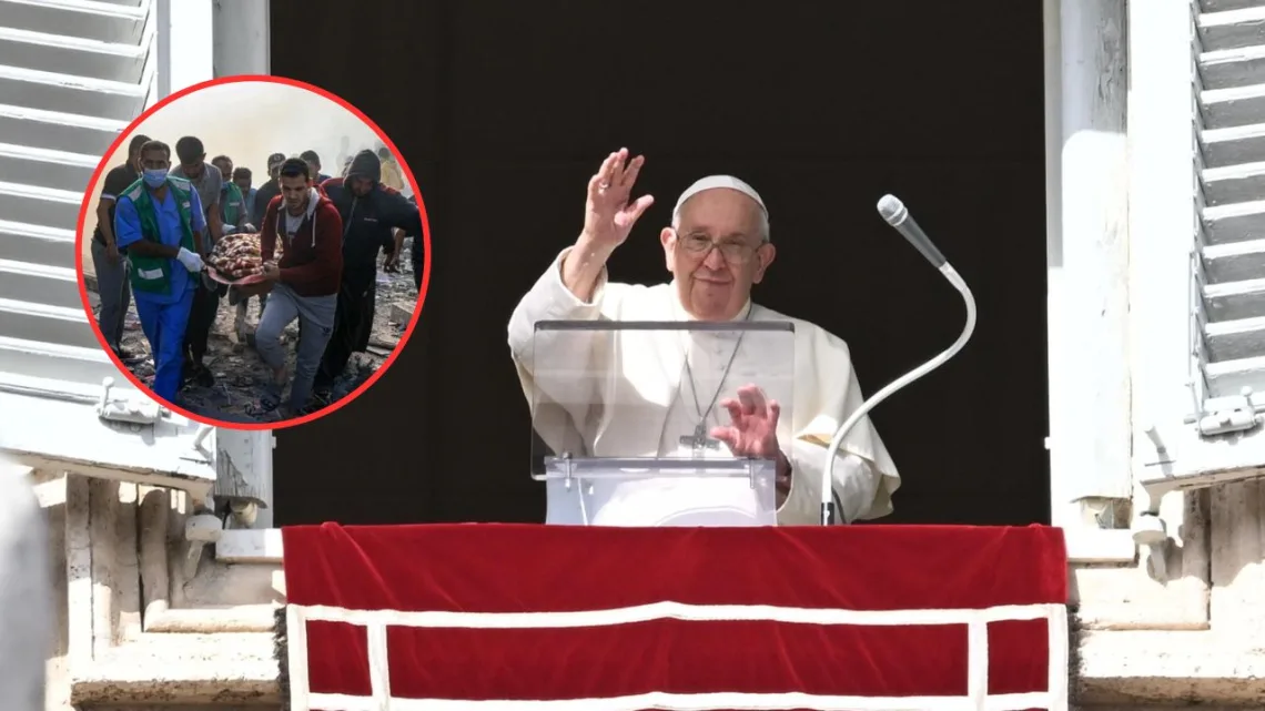 El papa lamenta el sufrimiento “tremendo” de “tantos inocentes” en Palestina e Israel