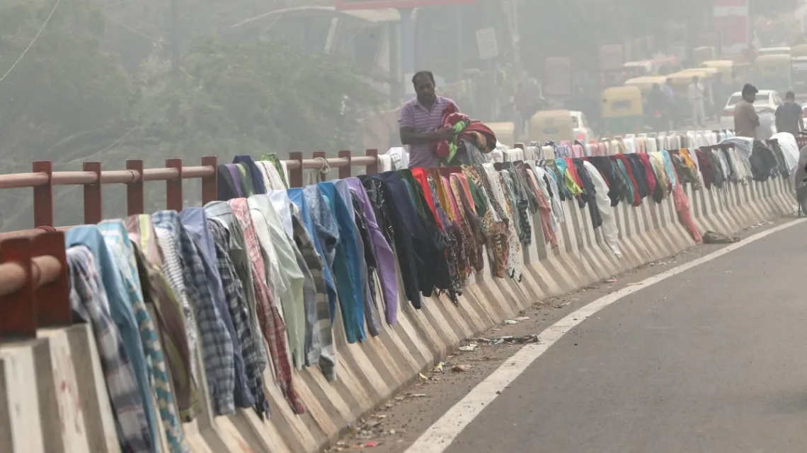 Nueva Delhi se ahoga en su aire contaminado