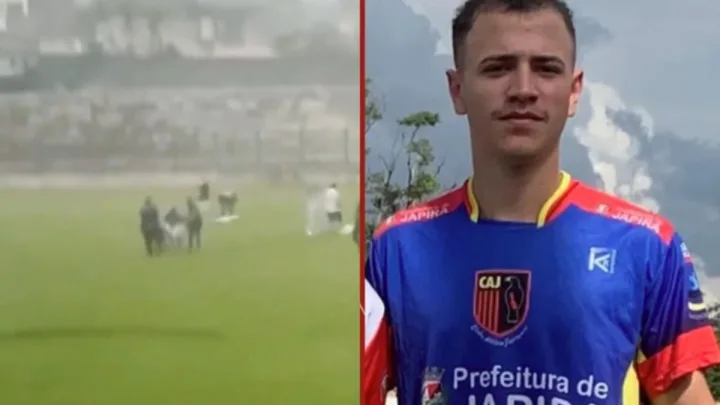 “Tragedia en el Fútbol Amateur: Jugador Brasileño Pierde la Vida Tras Ser Alcanzado por un Rayo en Pleno Partido”